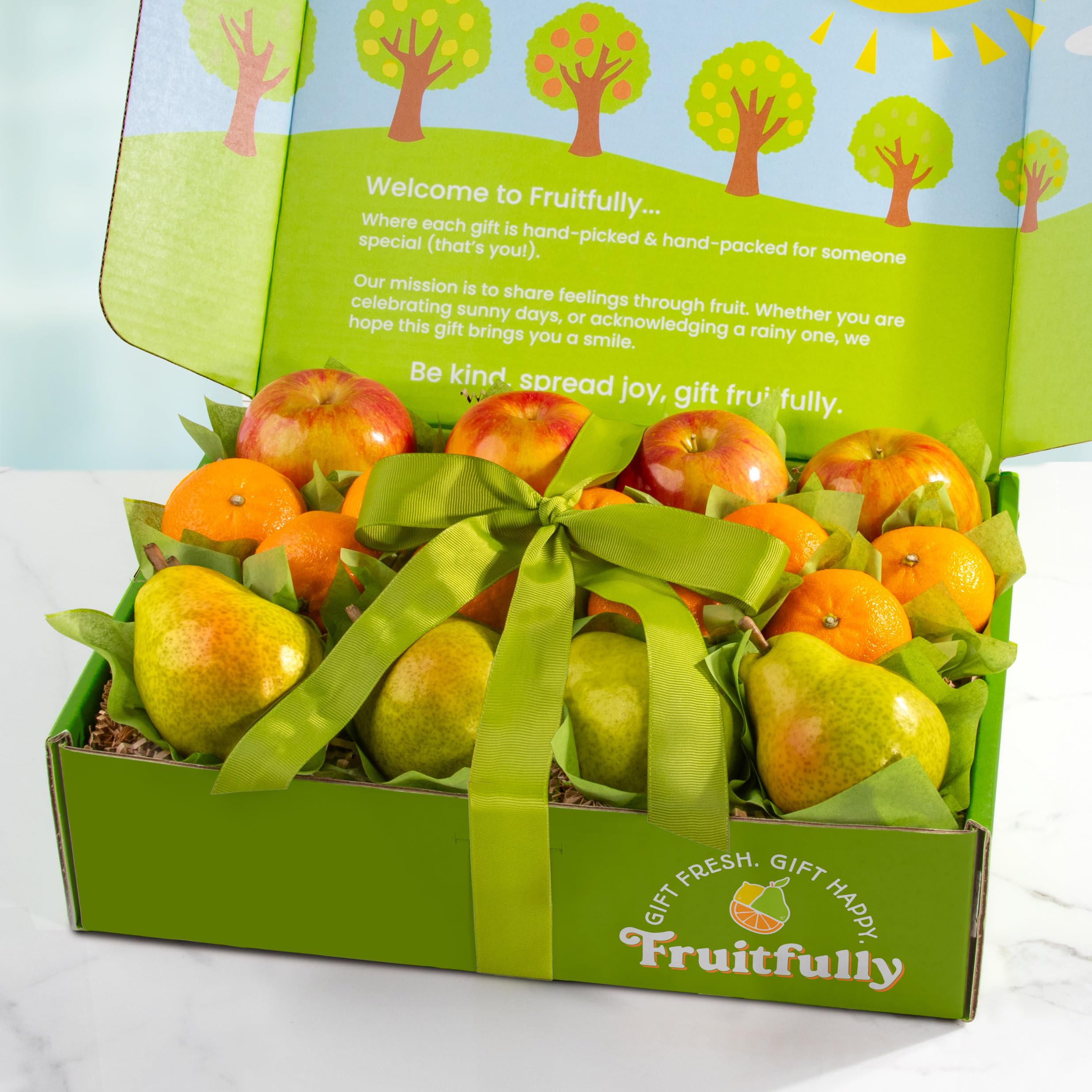 Amazon.com : Fruitfully Trio Fruit Gift Box : Everything Else
